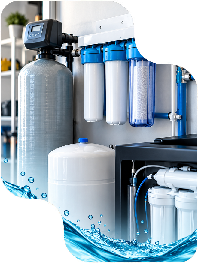 Whole House Water Filtration System Whole house water filtration and water softener system